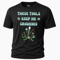 These Tools Keep Me Grounded Spring Garden Performance Shirt