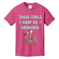 These Tools Keep Me Grounded Spring Garden Kids T-Shirt