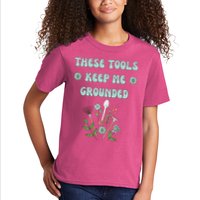 These Tools Keep Me Grounded Spring Garden Kids T-Shirt