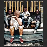 Trump Thug Life 7 Panel Mesh Trucker Snapback Hat