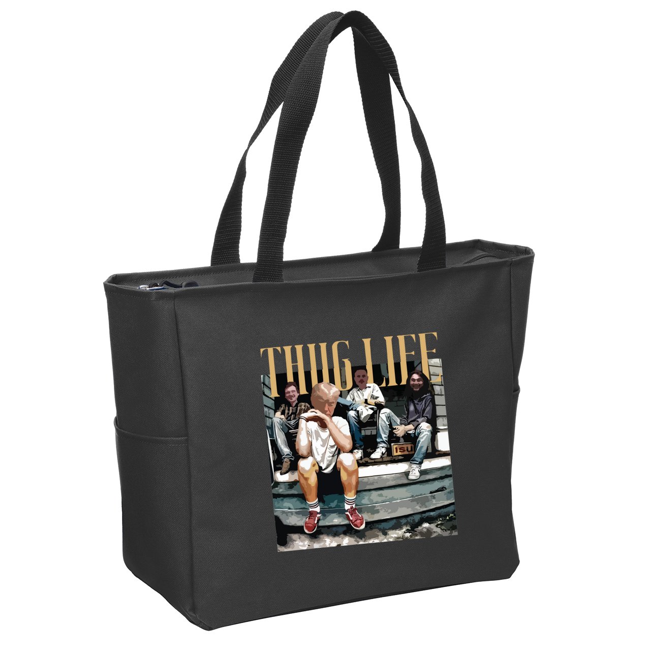Trump Thug Life Zip Tote Bag