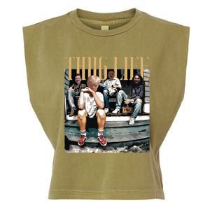 Trump Thug Life Garment-Dyed Women's Muscle Tee