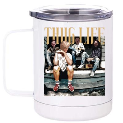 Trump Thug Life 12 oz Stainless Steel Tumbler Cup