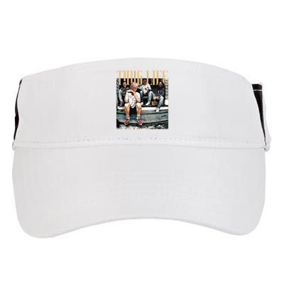 Trump Thug Life Adult Drive Performance Visor