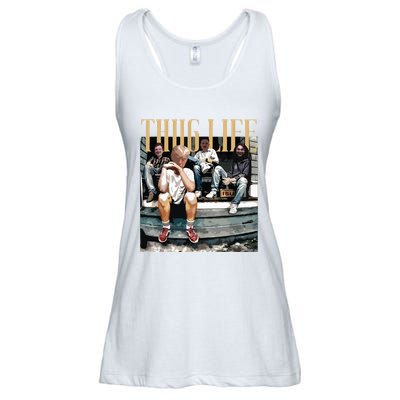 Trump Thug Life Ladies Essential Flowy Tank