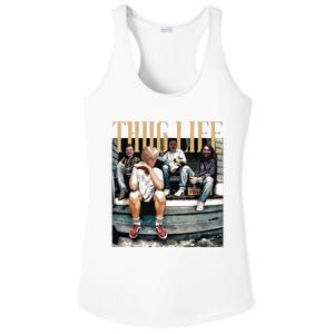 Trump Thug Life Ladies PosiCharge Competitor Racerback Tank