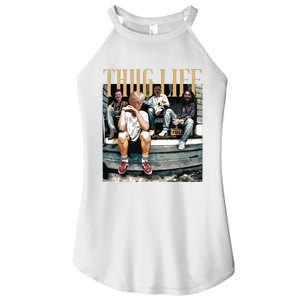 Trump Thug Life Women's Perfect Tri Rocker Tank