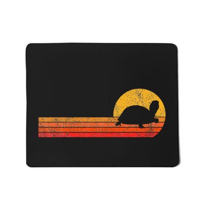 Tortoises Turtle Lover Funny Tortoise Retro Mousepad