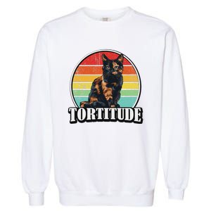 Tortitude Tortie Lover Garment-Dyed Sweatshirt