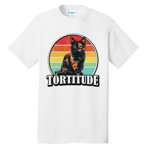 Tortitude Tortie Lover Tall T-Shirt