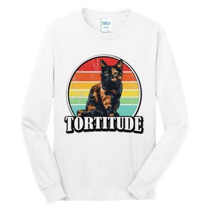 Tortitude Tortie Lover Tall Long Sleeve T-Shirt