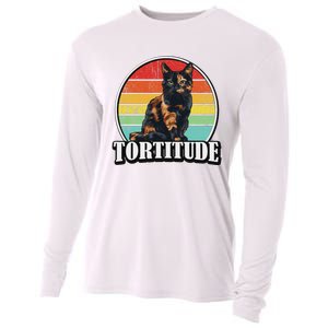 Tortitude Tortie Lover Cooling Performance Long Sleeve Crew