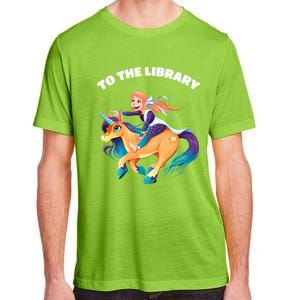 To The Library Adult ChromaSoft Performance T-Shirt