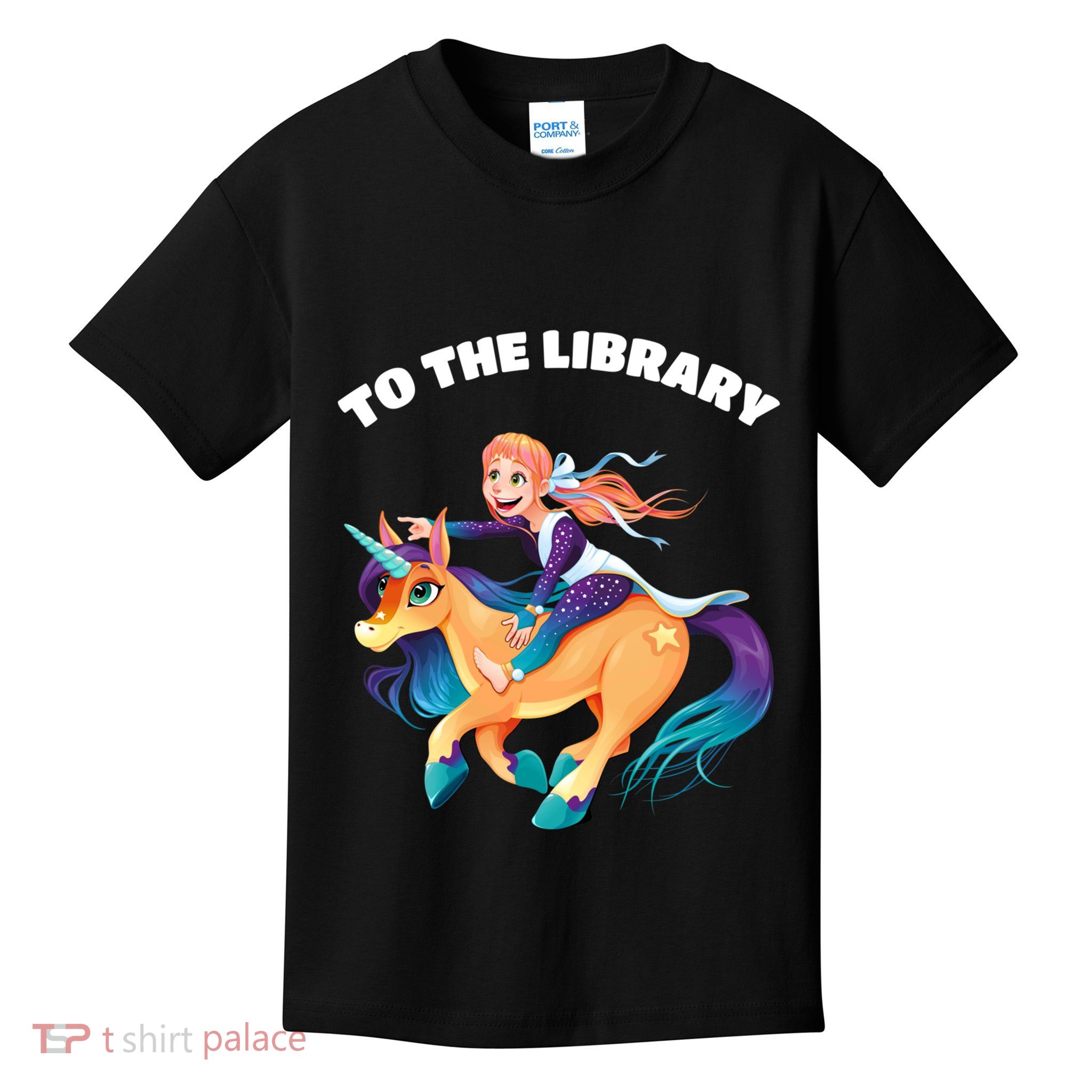 To The Library Kids T-Shirt
