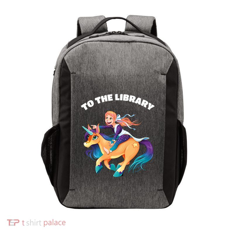To The Library Vector Backpack