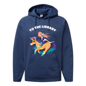 To The Library Performance Fleece Hoodie