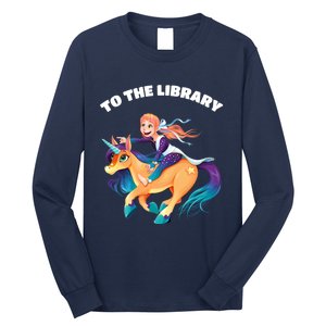 To The Library Long Sleeve Shirt