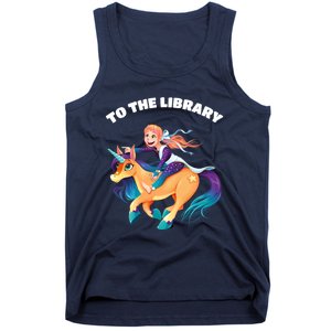 To The Library Tank Top