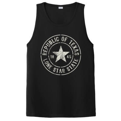 Texas The Lone Star State Republic Of Texas 1845 PosiCharge Competitor Tank