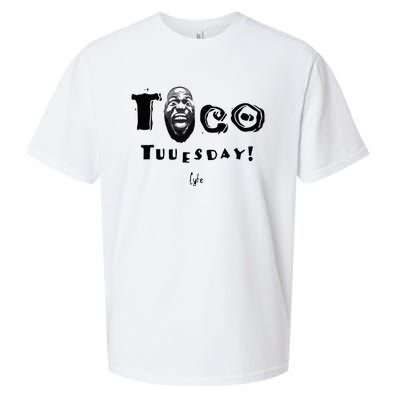 Taco Tuesday La Los Angeles Basketball Sueded Cloud Jersey T-Shirt