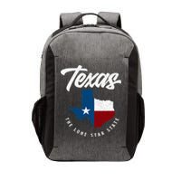 Texas The Lone Star State Texas Map Vector Backpack