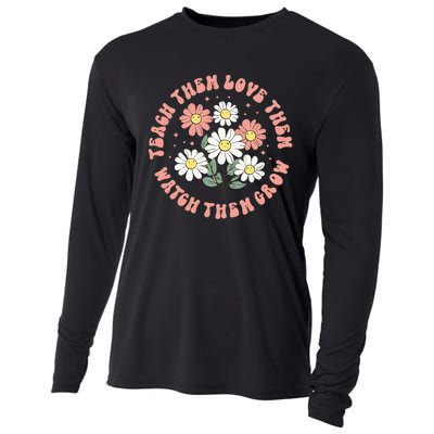 Teach Them Love Them Watch Them Grow Cooling Performance Long Sleeve Crew