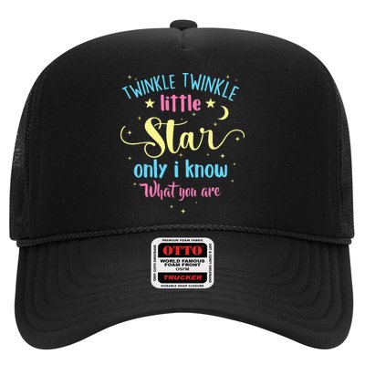 Twinkle Twinkle Little Star Gender Reveal Party Baby Shower Trucker Hat