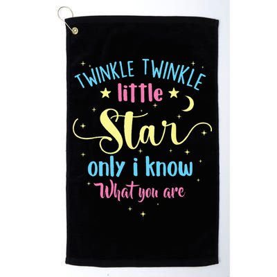 Twinkle Twinkle Little Star Gender Reveal Party Baby Shower Golf Towel