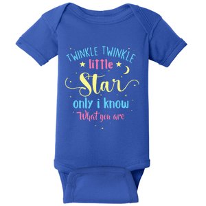 Twinkle Twinkle Little Star Gender Reveal Party Baby Shower Baby Bodysuit