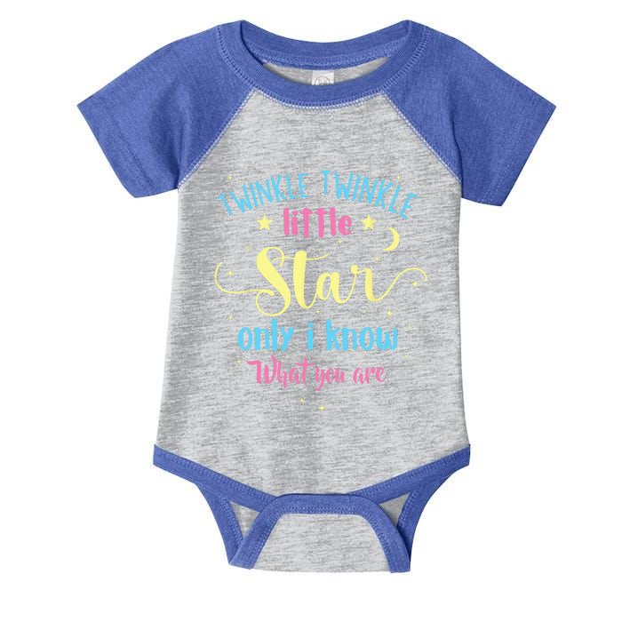 Twinkle Twinkle Little Star Gender Reveal Party Baby Shower Infant Baby Jersey Bodysuit