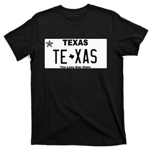 Texas TX License Plate Classic T-Shirt