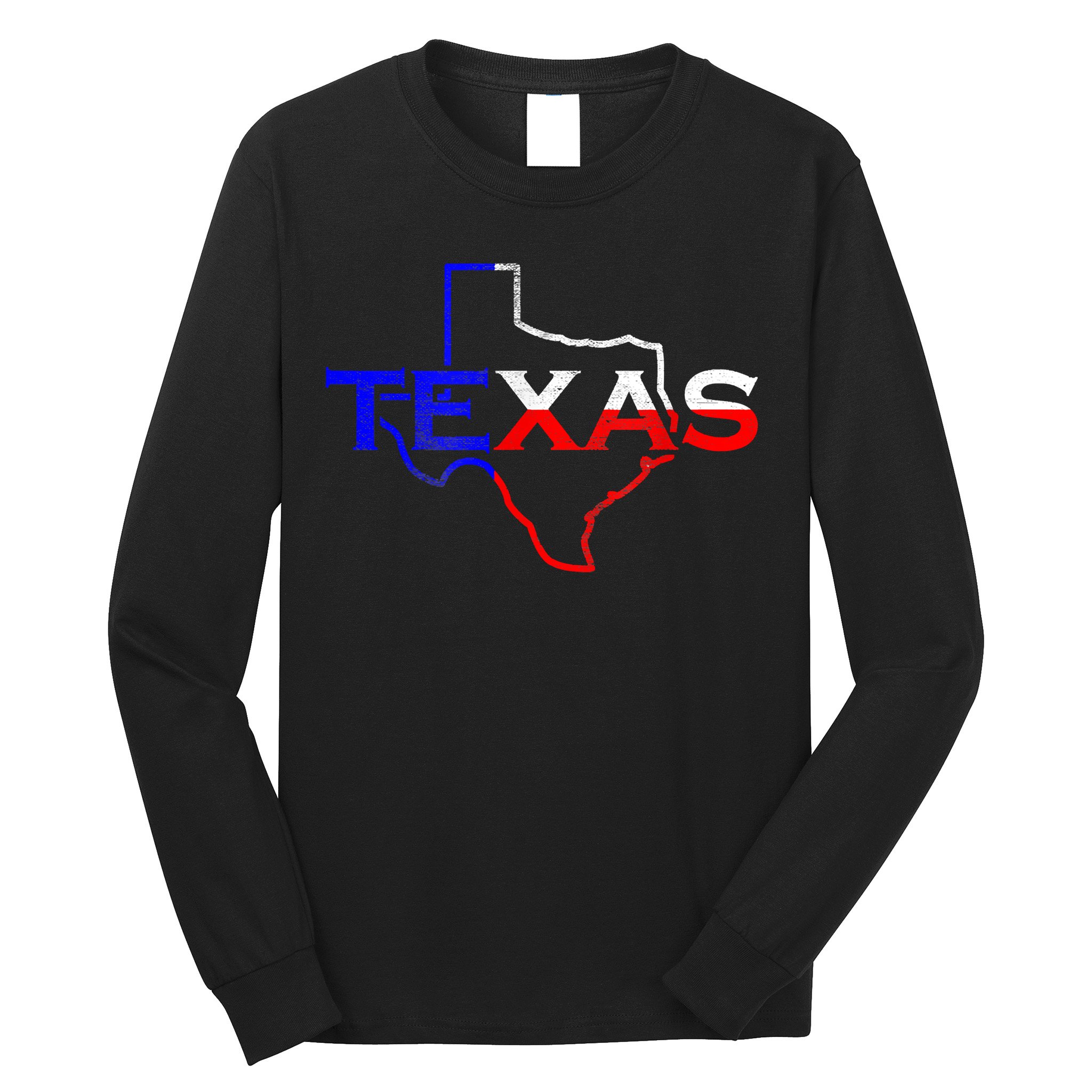 Texas The Lone Star State Long Sleeve Shirt