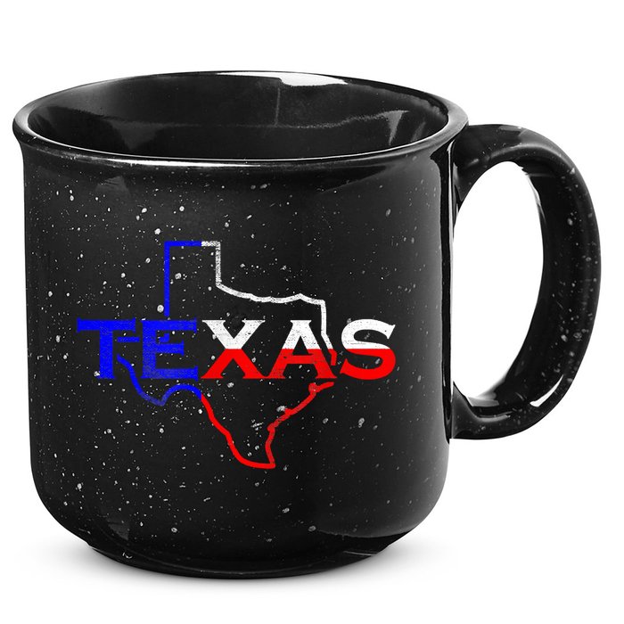 Texas The Lone Star State 15oz Campfire Ceramic Mug