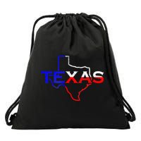 Texas The Lone Star State Drawstring Bag