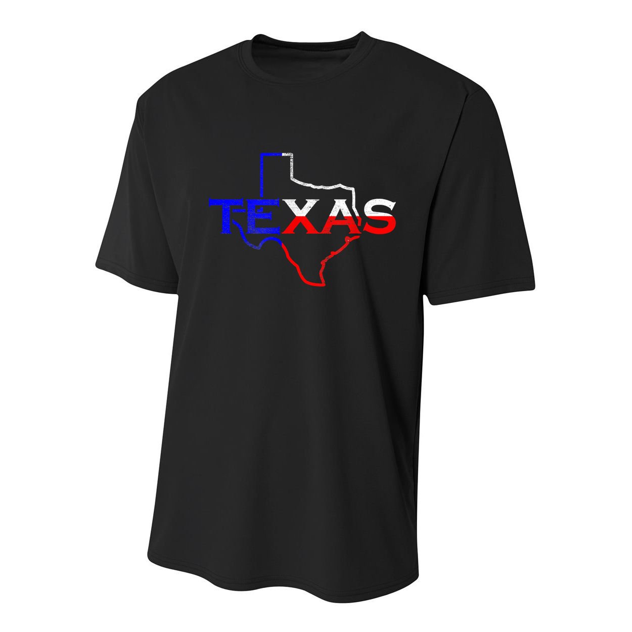 Texas The Lone Star State Youth Performance Sprint T-Shirt