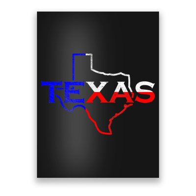 Texas The Lone Star State Poster