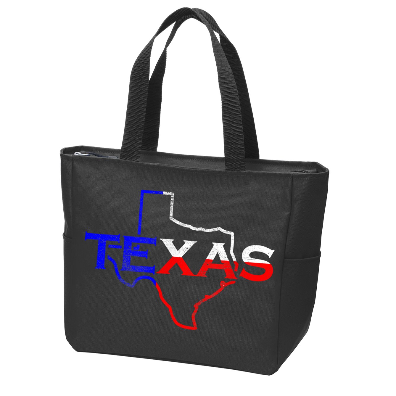 Texas The Lone Star State Zip Tote Bag