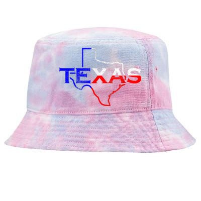 Texas The Lone Star State Tie-Dyed Bucket Hat