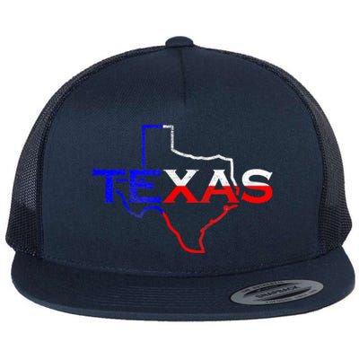 Texas The Lone Star State Flat Bill Trucker Hat