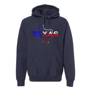 Texas The Lone Star State Premium Hoodie