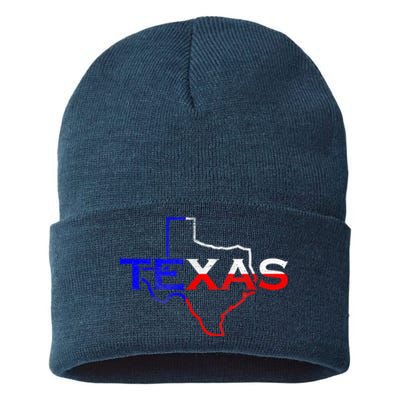 Texas The Lone Star State Sustainable Knit Beanie