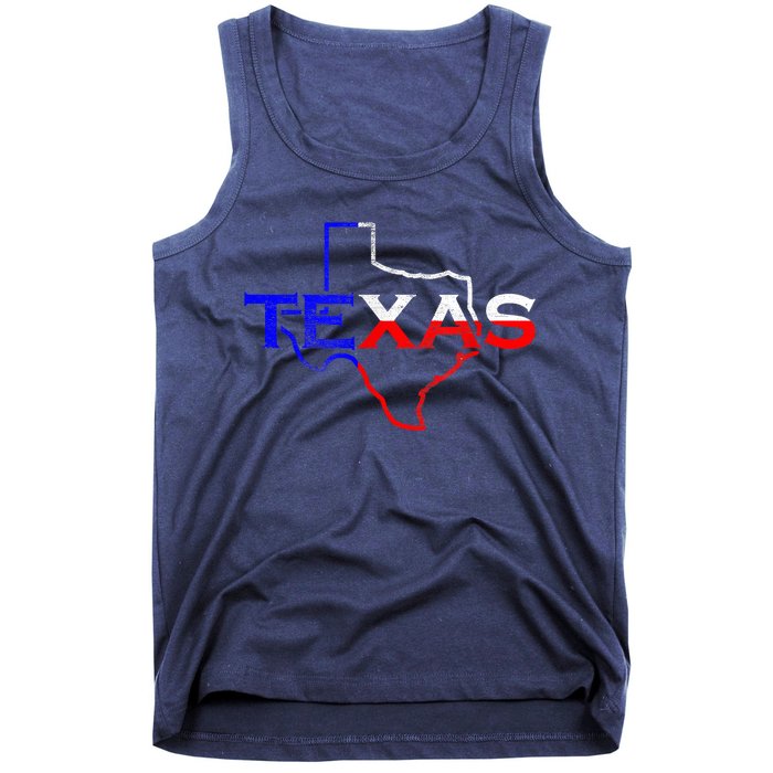 Texas The Lone Star State Tank Top