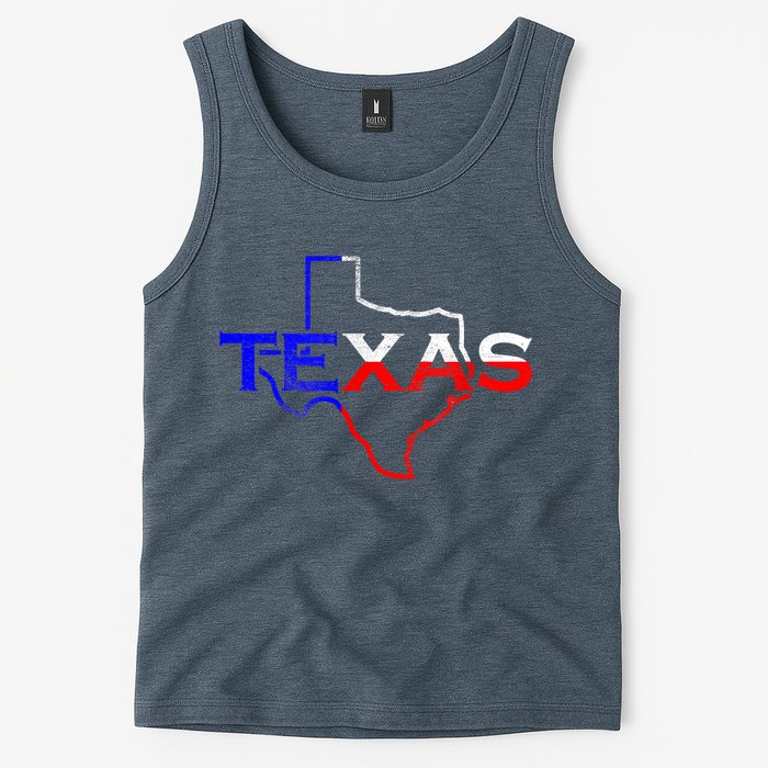Texas The Lone Star State Tank Top