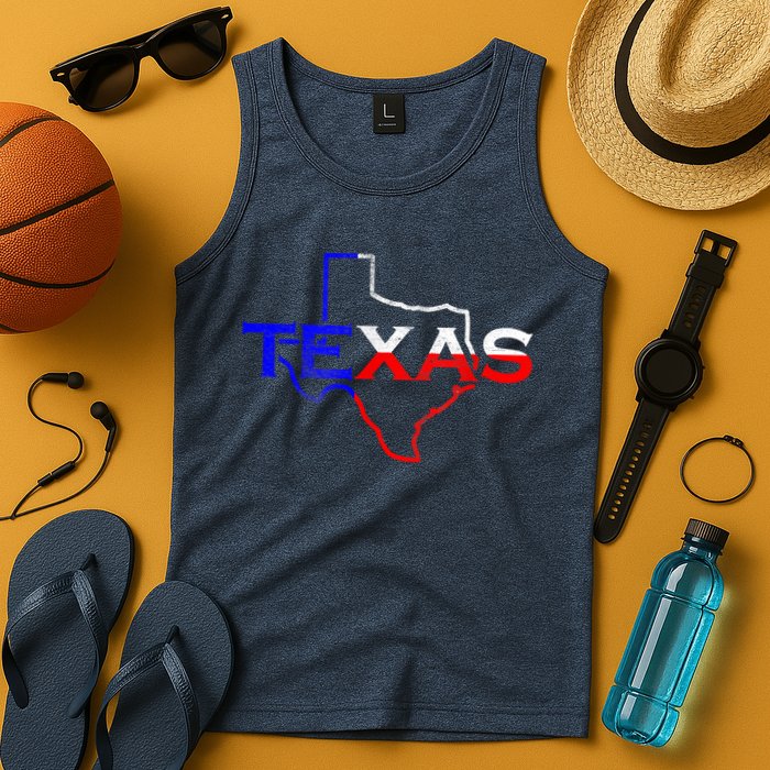 Texas The Lone Star State Tank Top