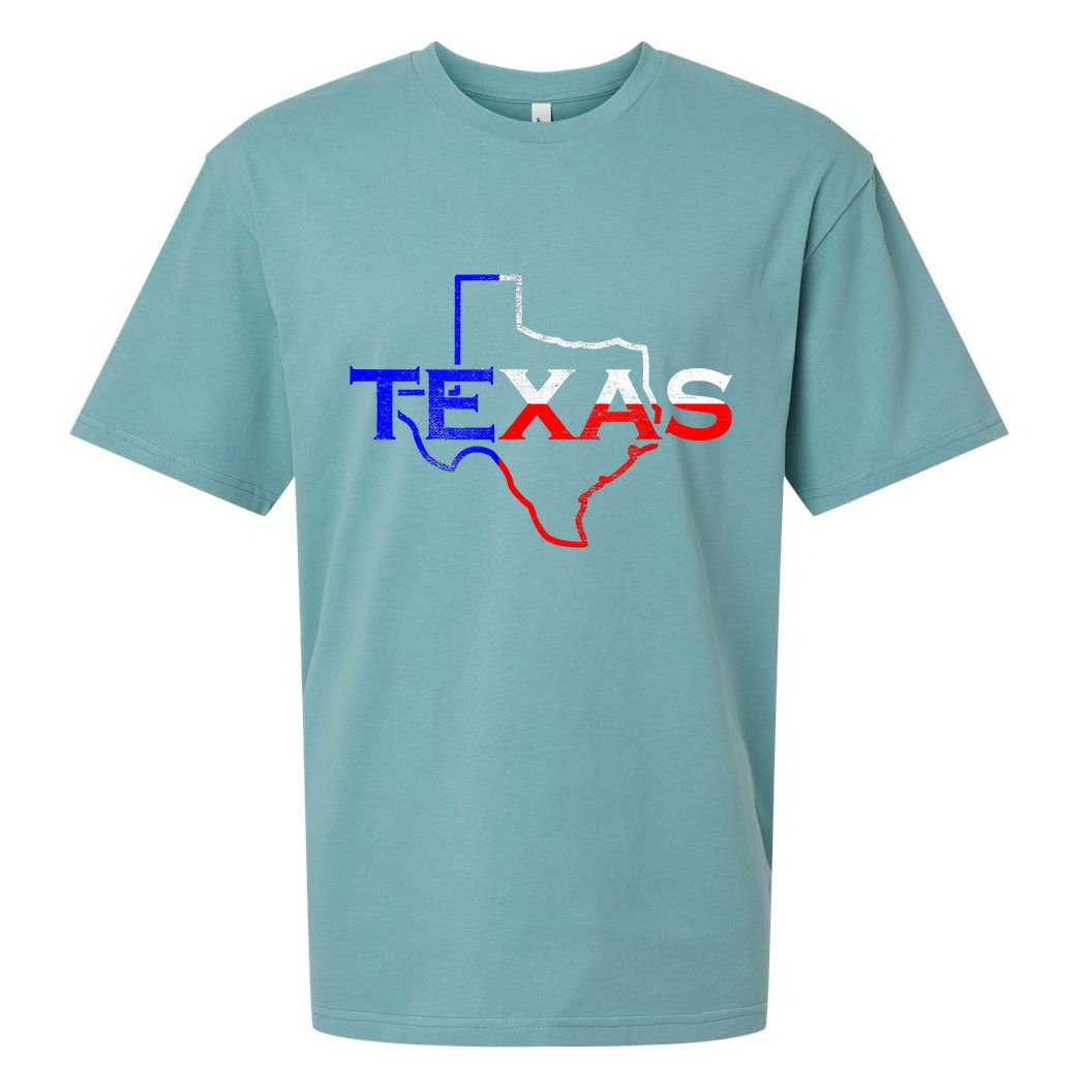 Texas The Lone Star State Sueded Cloud Jersey T-Shirt