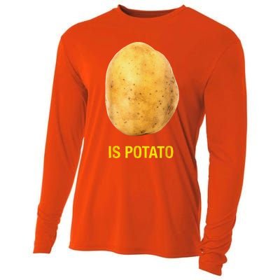 Trendy The Late Show With Stephen Colbert Is Potato Charity Cooling Performance Long Sleeve Crew