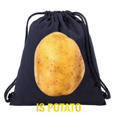 Trendy The Late Show With Stephen Colbert Is Potato Charity Drawstring Bag