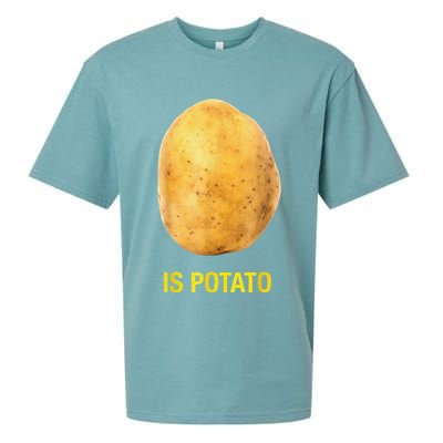 Trendy The Late Show With Stephen Colbert Is Potato Charity Sueded Cloud Jersey T-Shirt