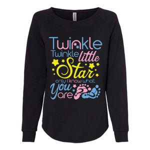 Twinkle Twinkle Little Star Only I Know What You Are Womens California Wash Sweatshirt