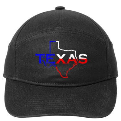 Texas The Lone Star State Novelty 7-Panel Snapback Hat